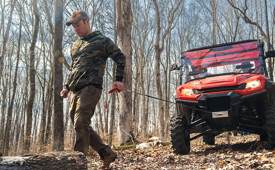 Stealth 4,500lb 12v Electric Winch - Synthetic Rope - Image 7