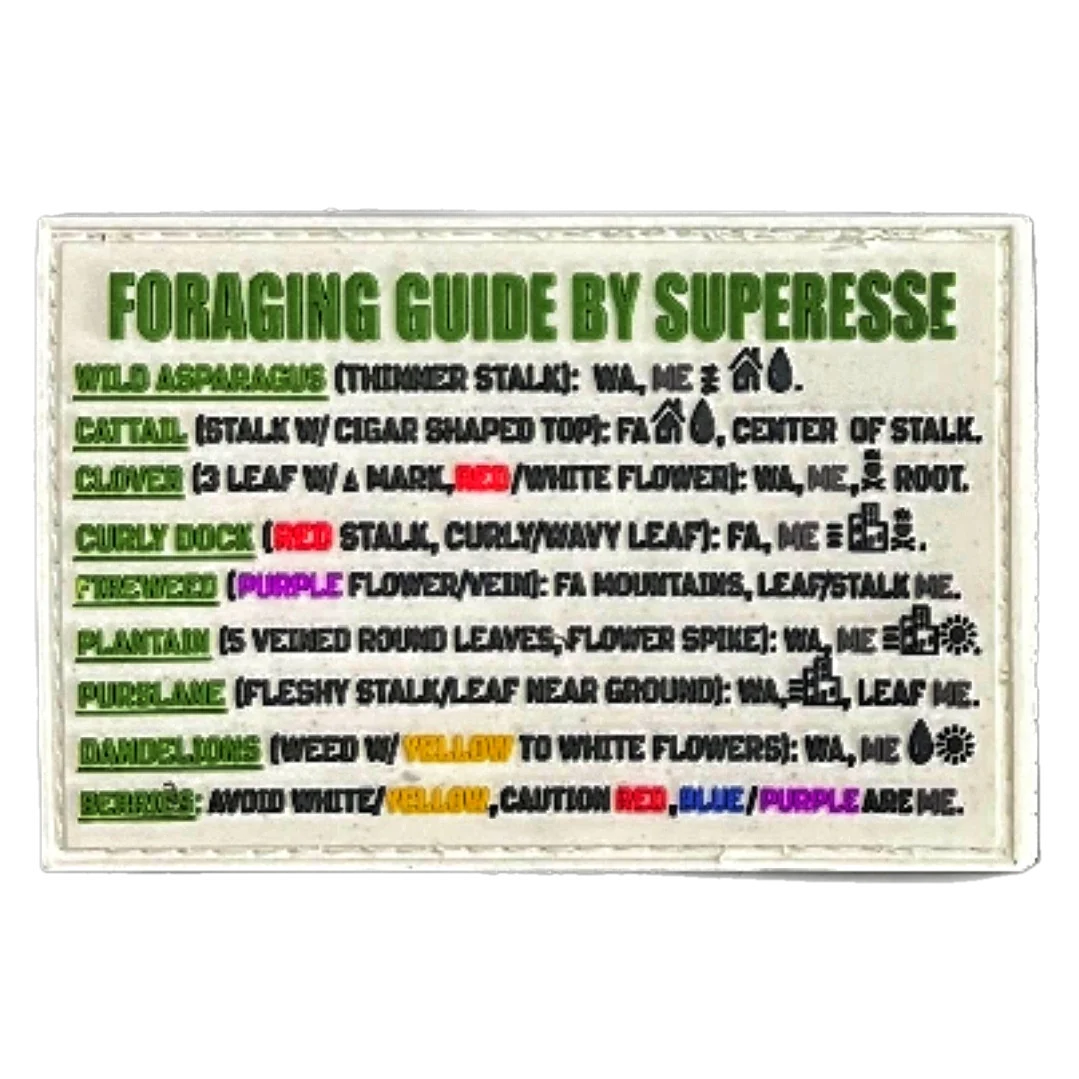Storage Pocket Patch: "Foraging Guide", a Plants and Edibles Quick Identification Reference - Image 7