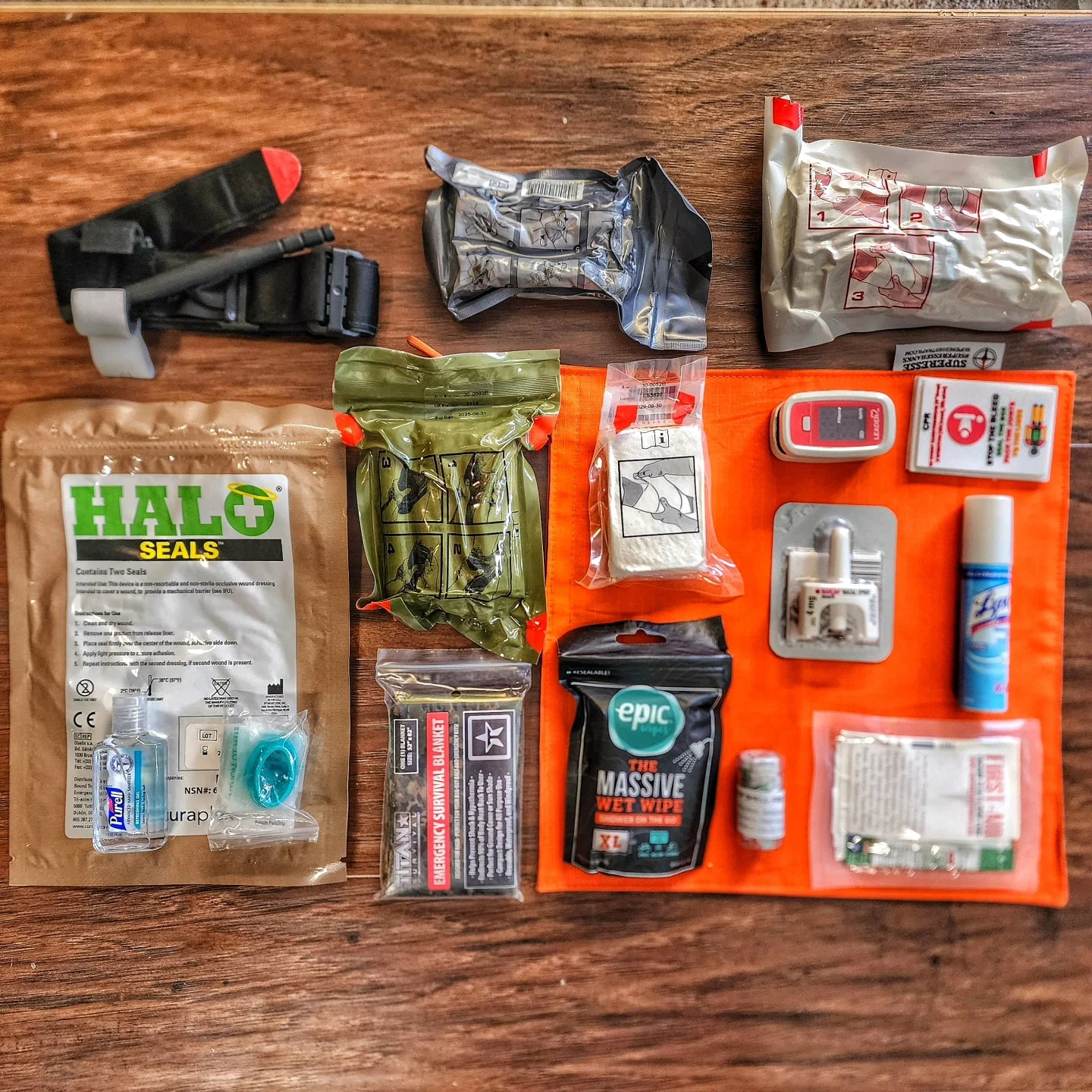 Storage Pocket Patch: "Stop Bleed" and "CPR" Quick Reference - Image 3