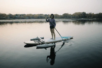SUP Stabilizer Float Package - Red Floats - Image 5