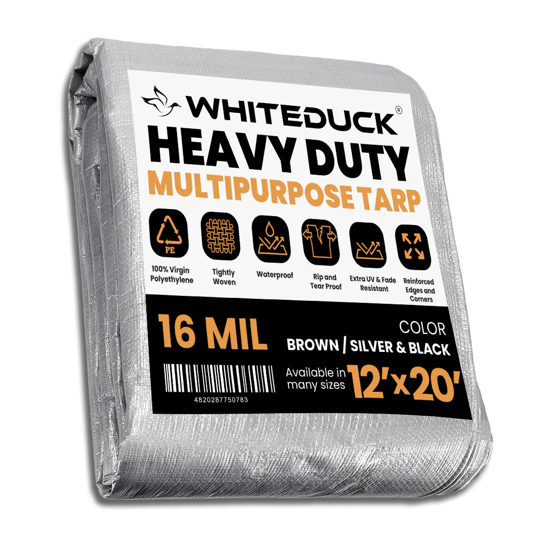 Super Heavy Duty Poly Tarp Cover Thick 16 Mil, 8 oz - Image 38