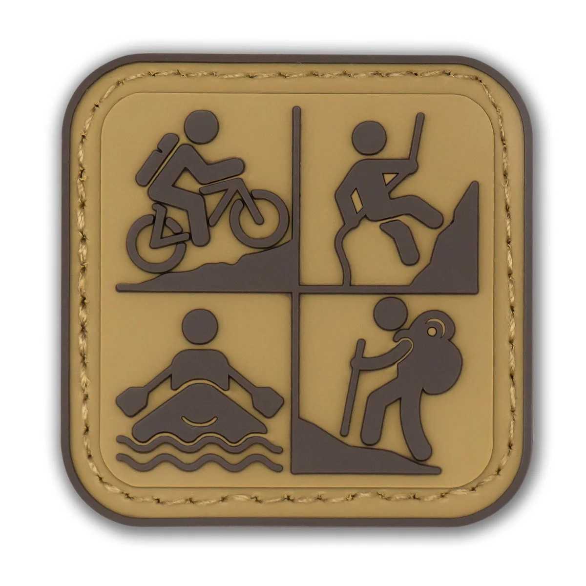 Survival Compass Patch: Desert Tan - Image 33