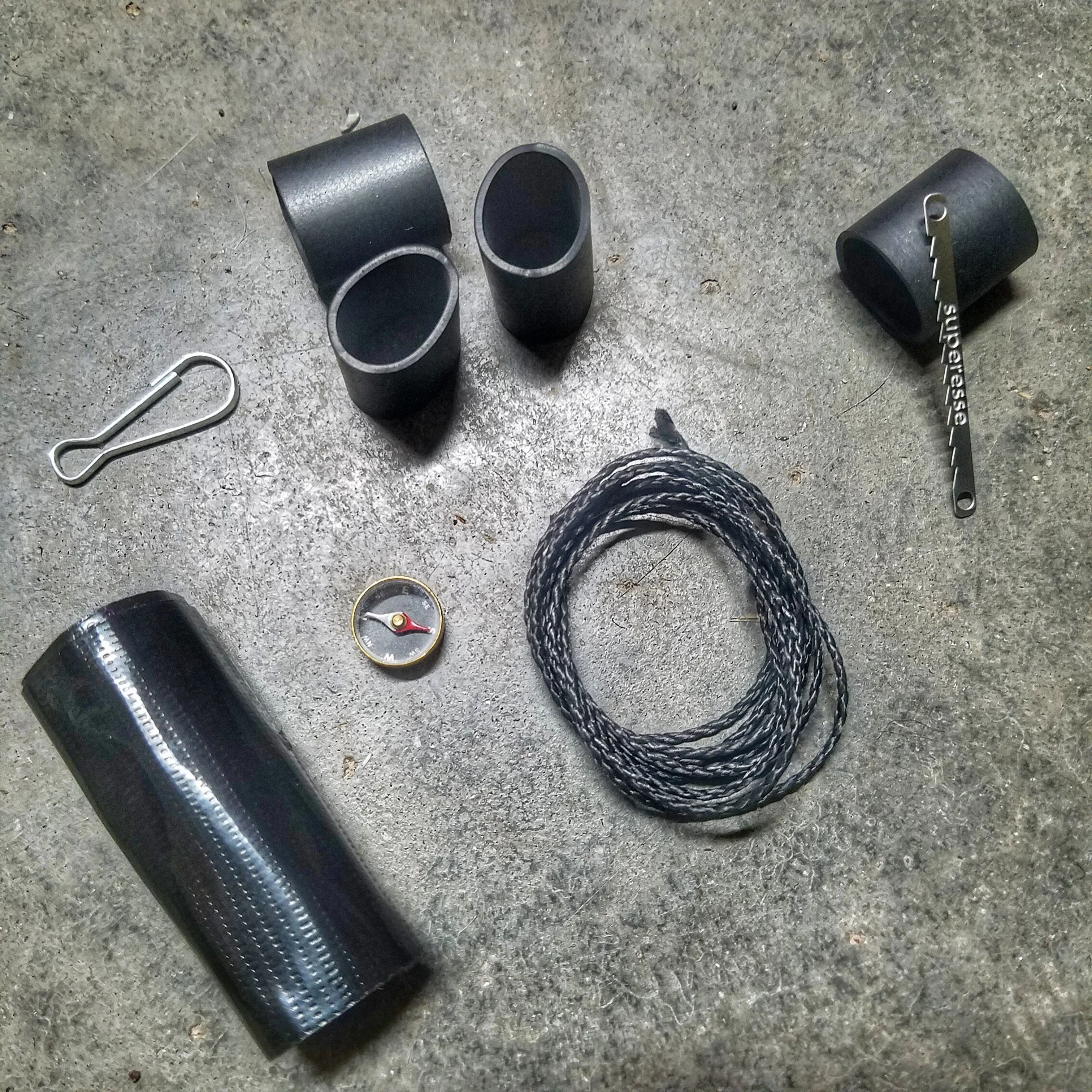 Survival Kit Lighter - Fire Starter outfitted with supplies. - Image 35