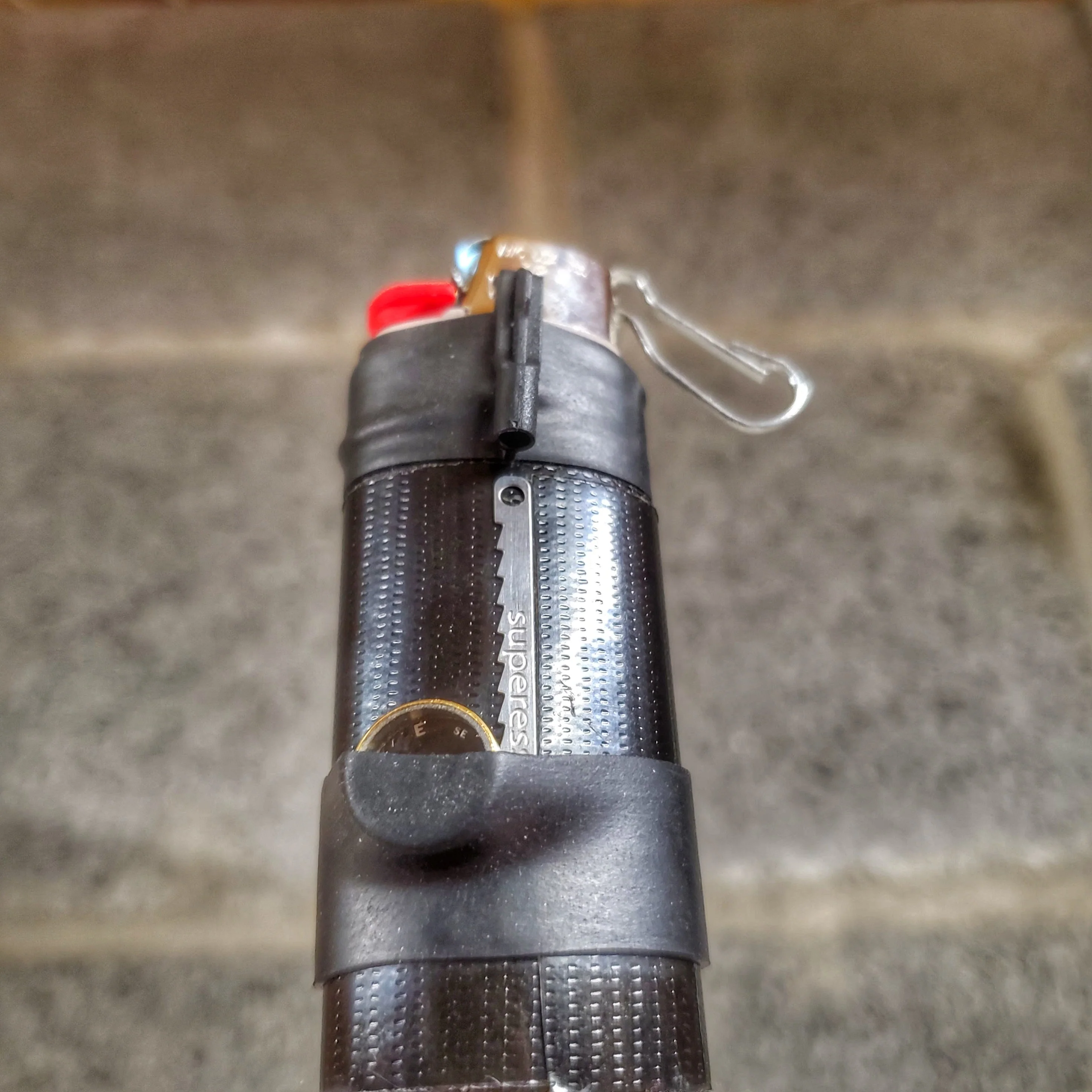 Survival Kit Lighter - Fire Starter outfitted with supplies. - Image 43