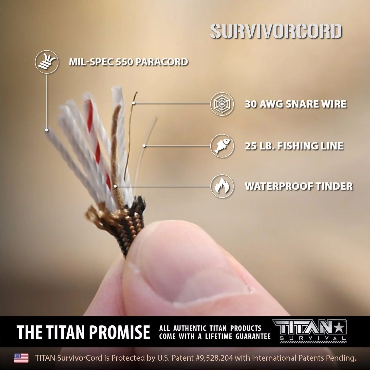 SurvivorCord | BLACK STEEL - Image 2