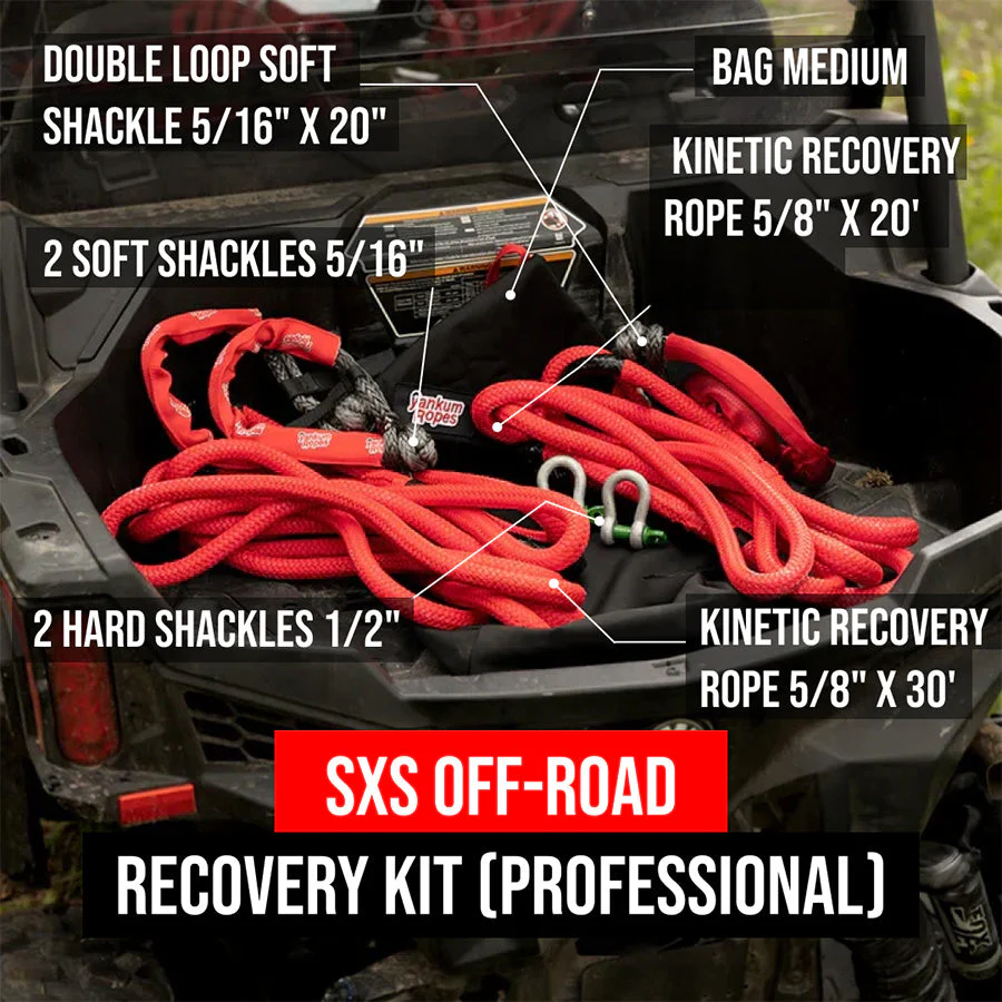 Yankum Ropes SXS Off-Road Recovery Kit - Image 4