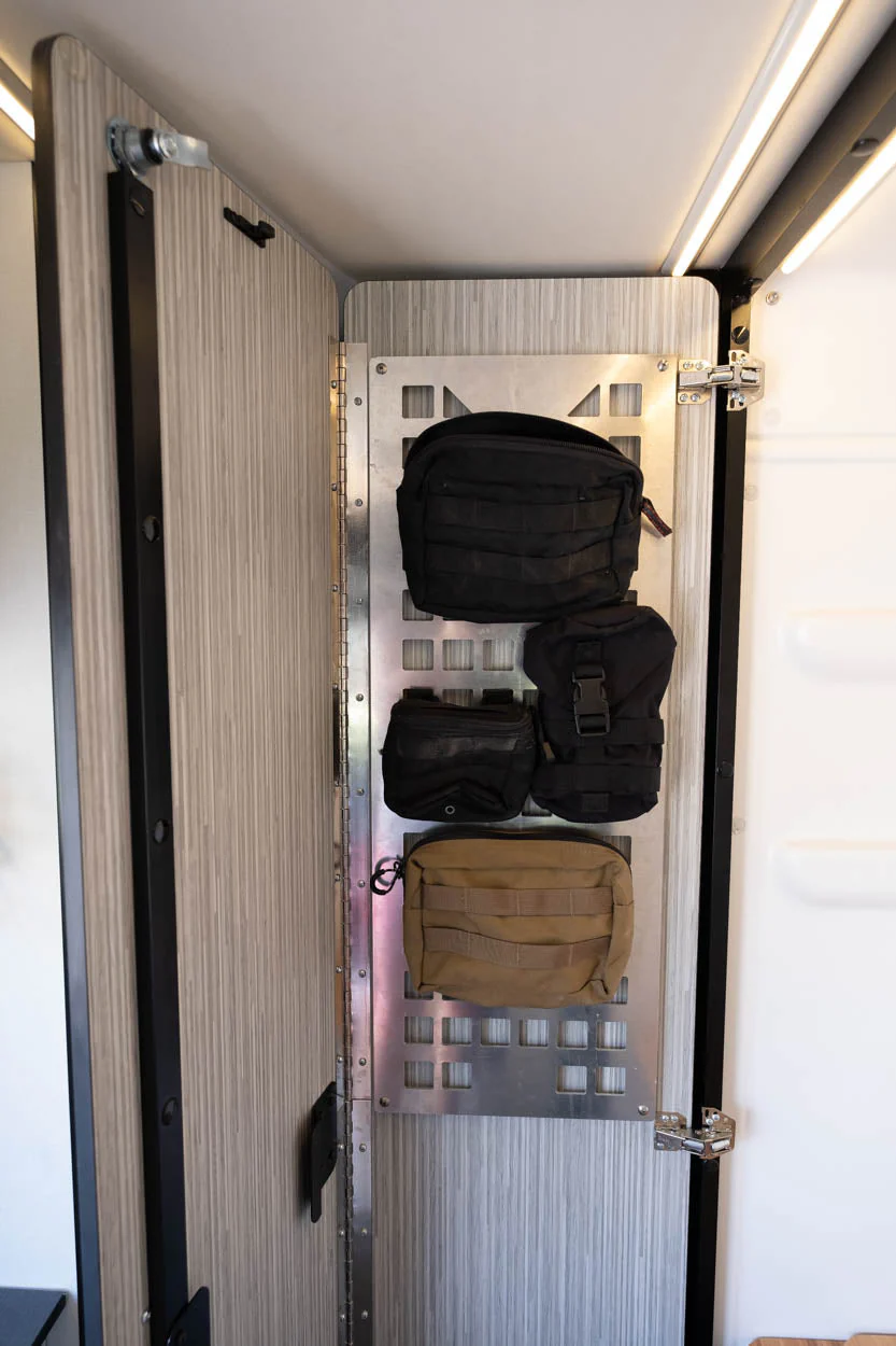 The Original Revel Shower Door MOLLE Panel by FreedomVanGo - Image 2