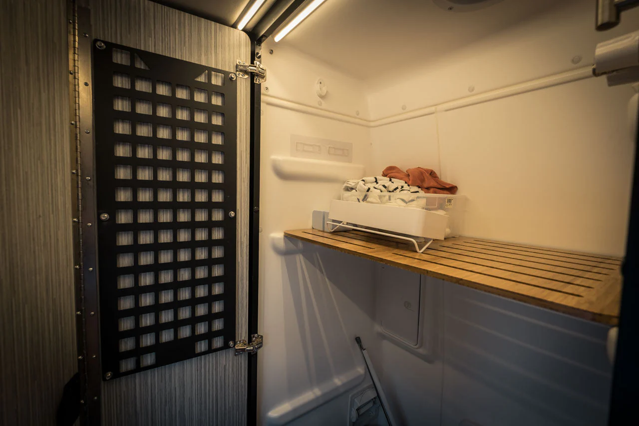 The Original Revel Shower Door MOLLE Panel by FreedomVanGo - Image 4