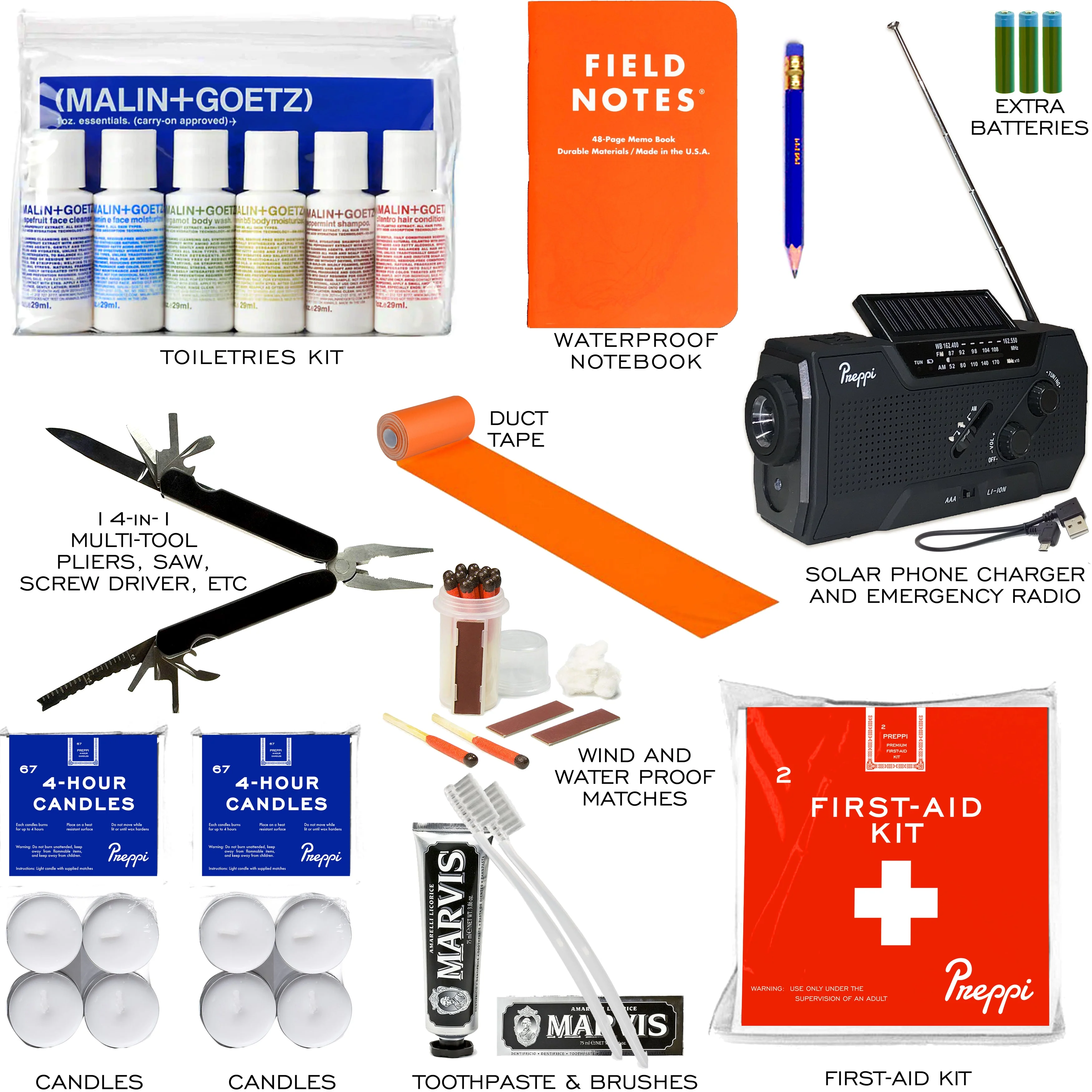 The Prepster | Two-Person | 3-Day Emergency Kit Bag - Image 4
