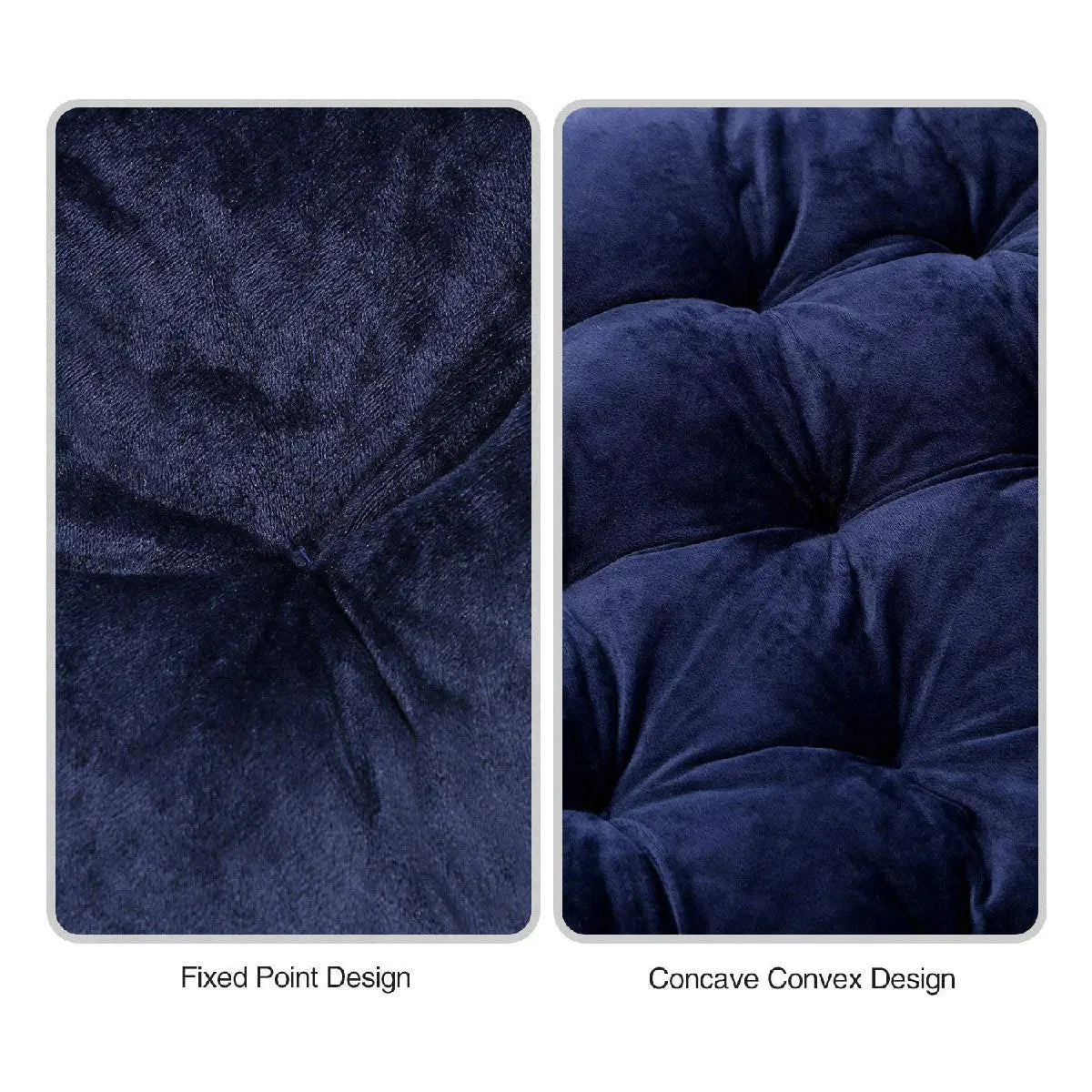 Thicker Soft Comfortable Chaise Lounge Chair Cushion - Image 6