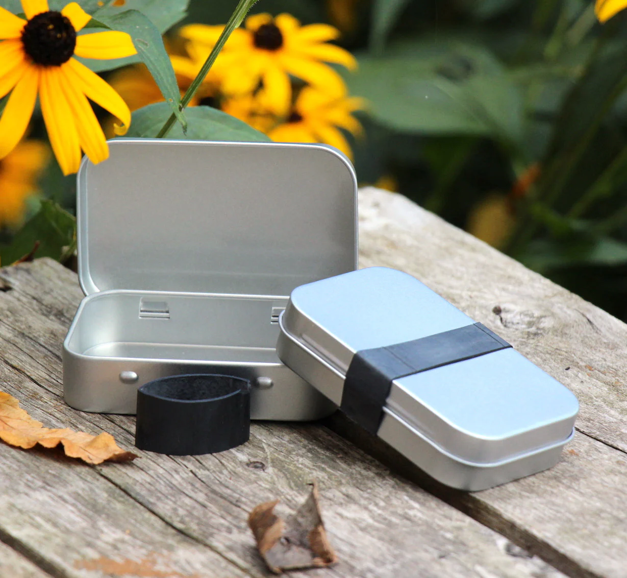 Tiny Survival Tin Kit: Rectangle - SMALL (7.4 c.i.) - Image 9