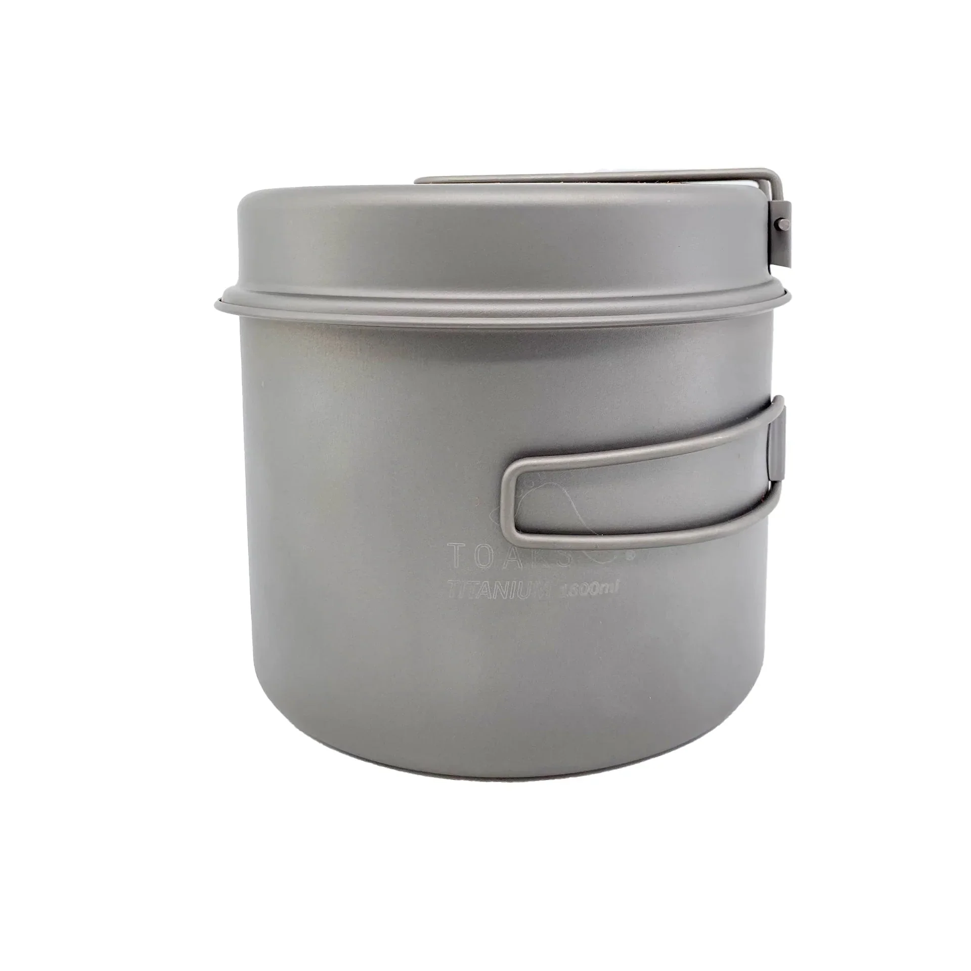 TOAKS Titanium 1600ml Pot with Pan | Ultralight Backpacking Cook Set