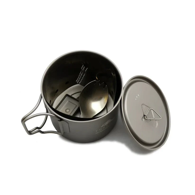 TOAKS Ultralight Titanium Solid Fuel Cook System - Image 2