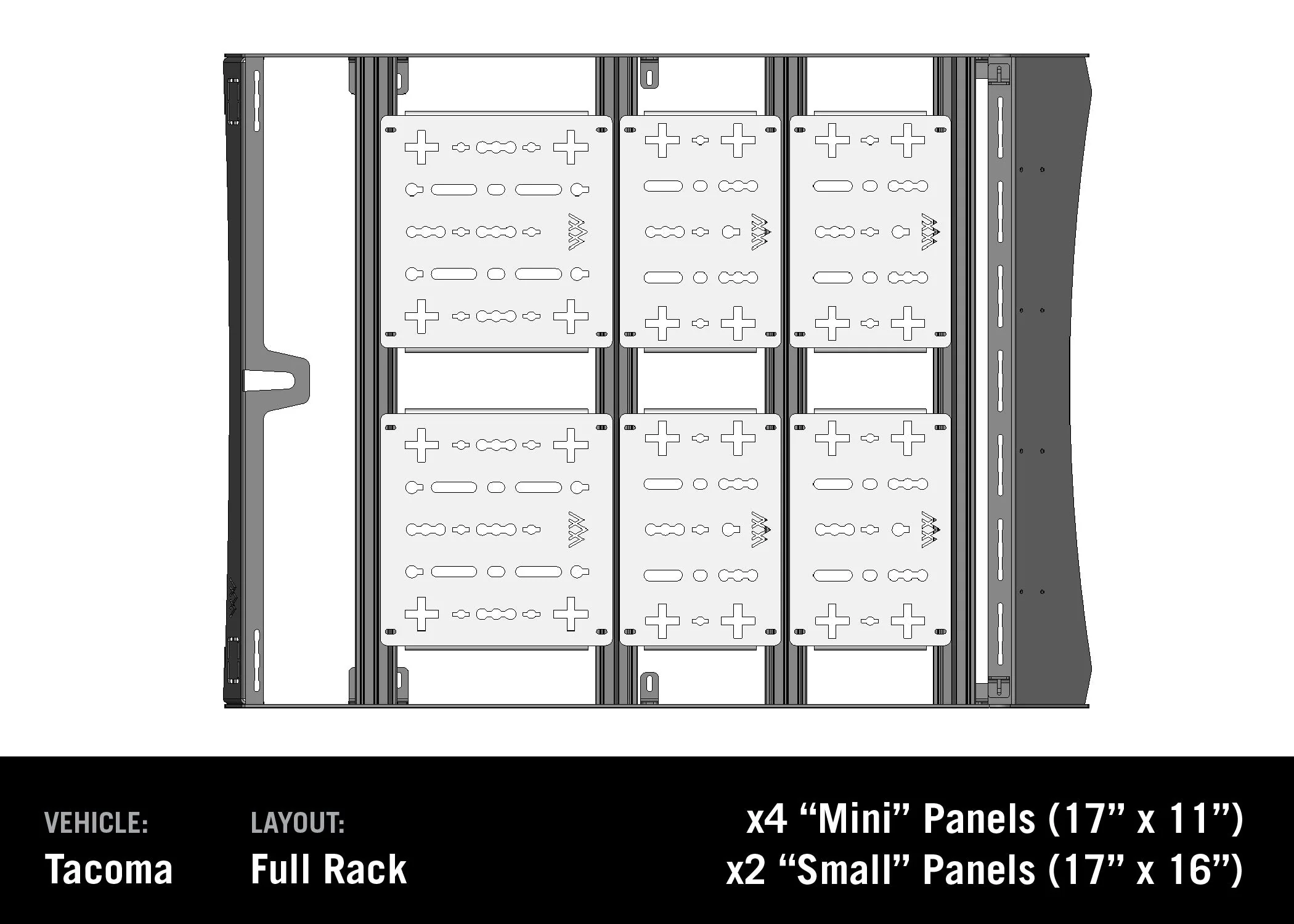 Toyota Tacoma (2005-2023) DRIFTR Roof Rack - Image 4