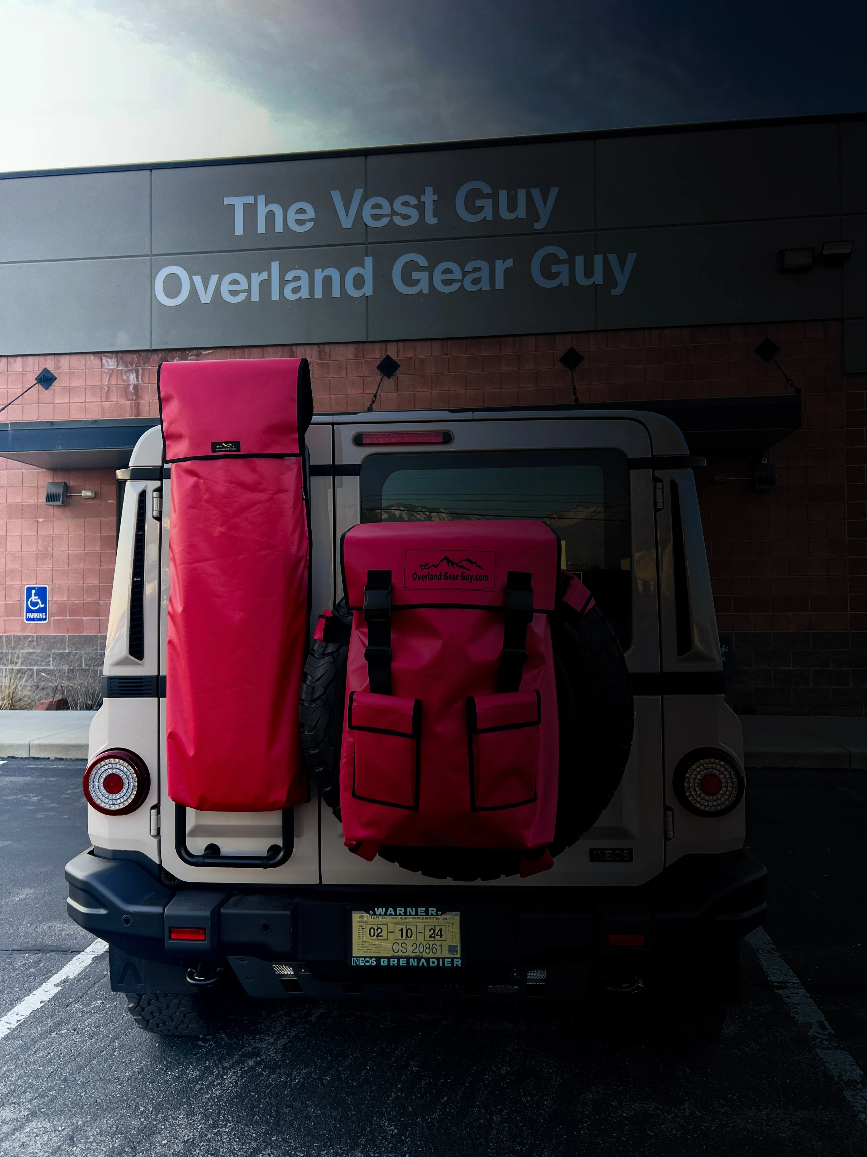 Traction Recovery Board Storage Bag LADDER Mount - Image 5