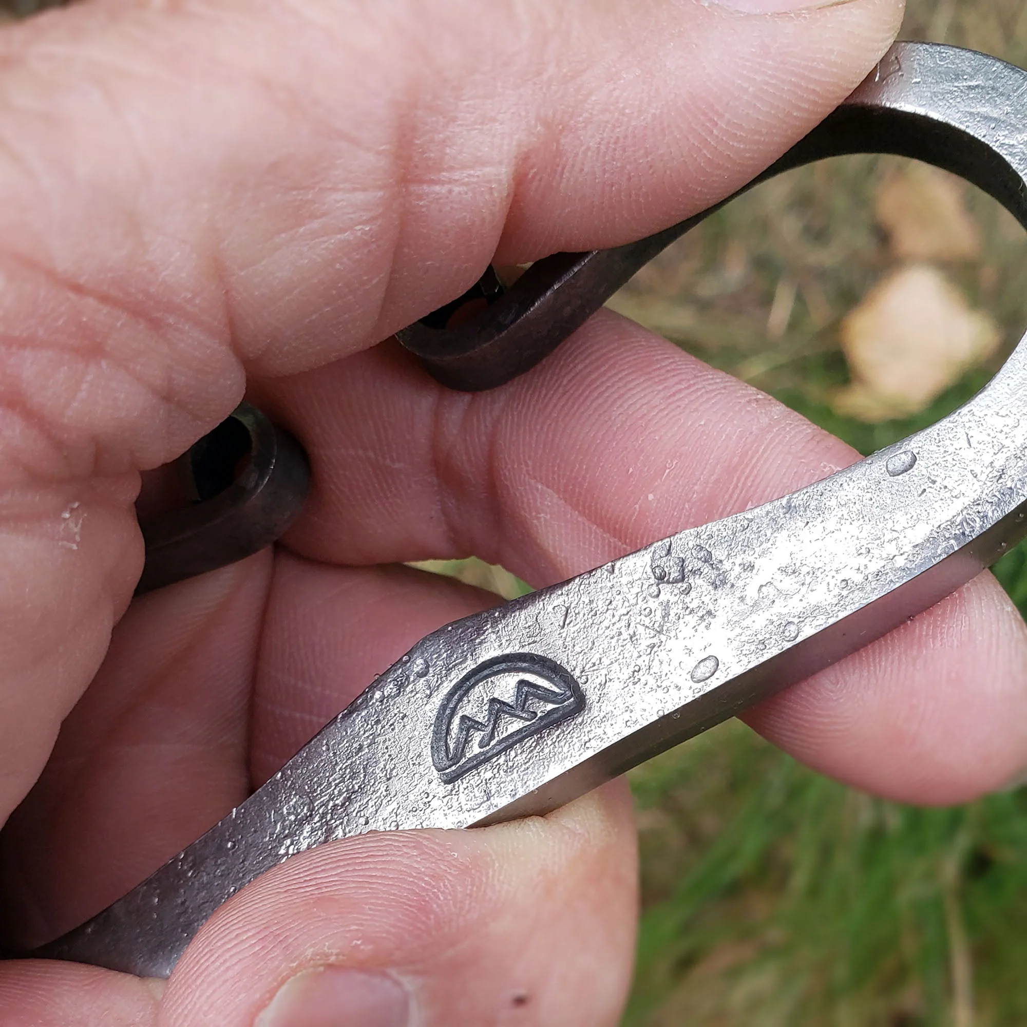 Traditional Flint & Steel - Basic Kit - High-Carbon Steel Striker, Flint and Charcloth - Image 3