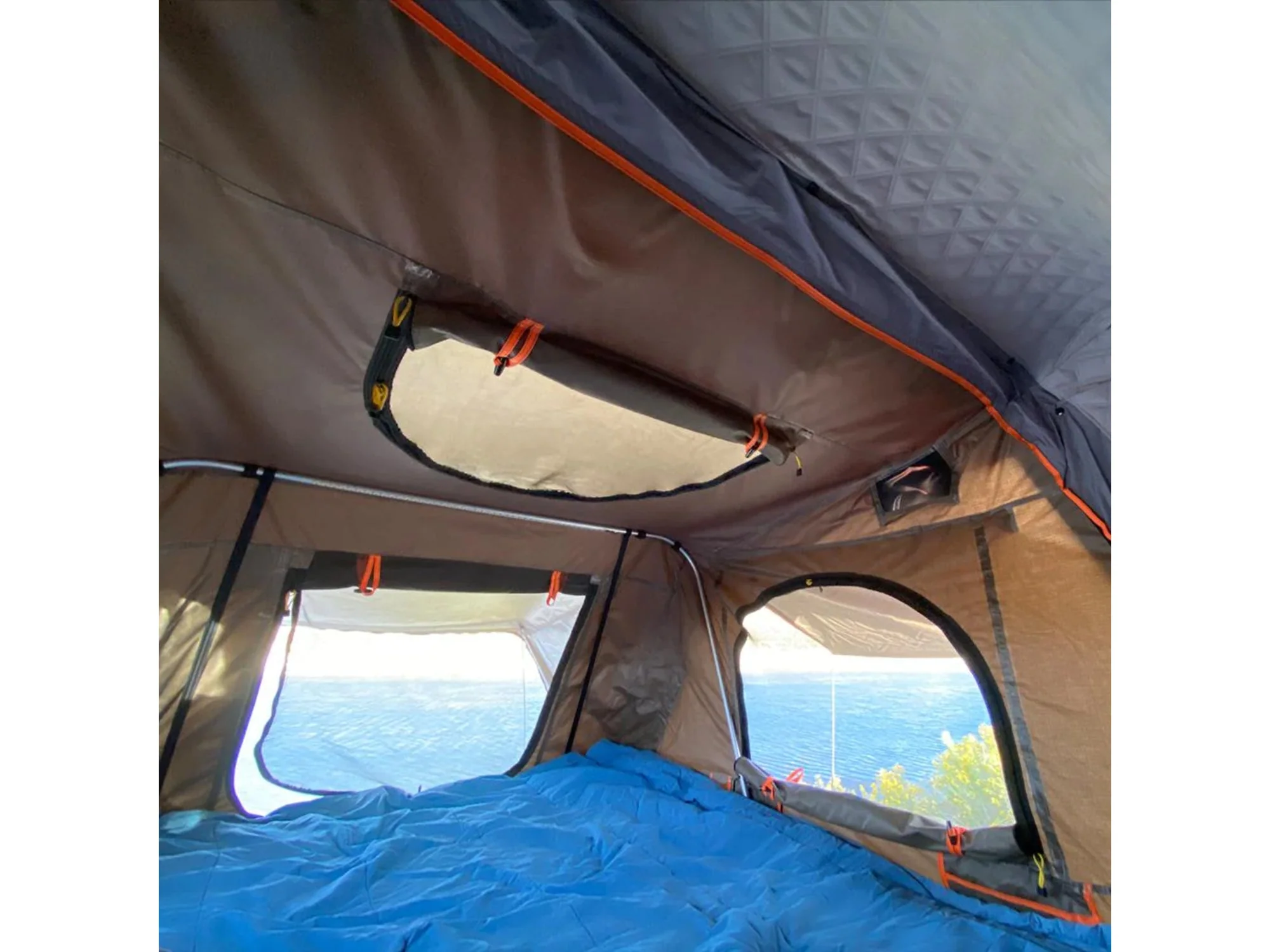 Tuff Stuff Alpha II Hard Shell Rooftop Tent - 2 Person - Image 11