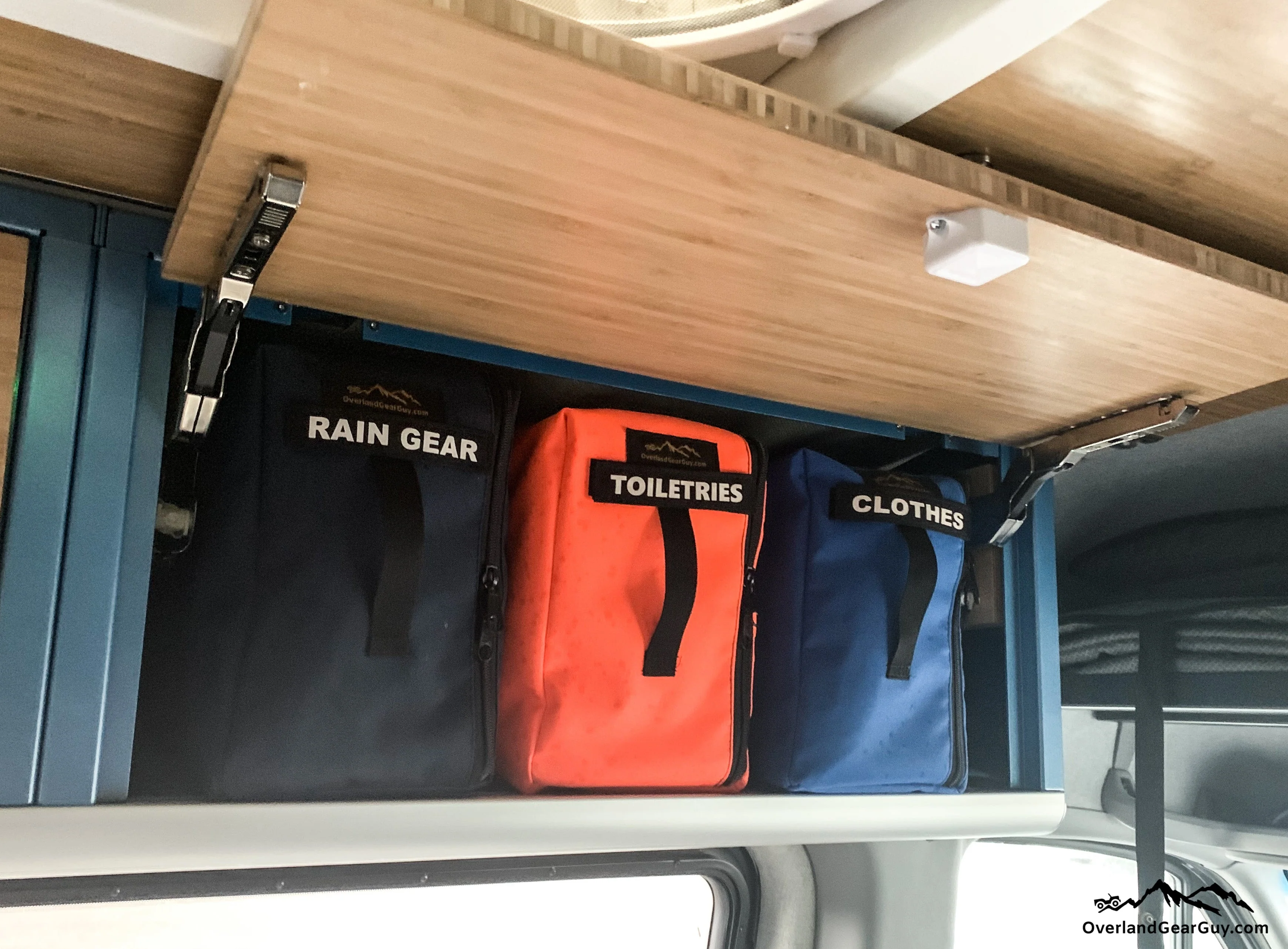 Van Overhead Storage Locker Divider Bags - Image 23