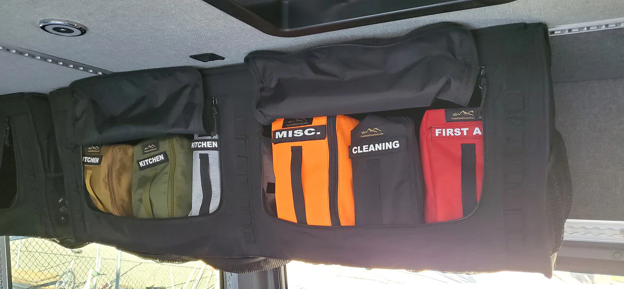Van Overhead Storage Locker Divider Bags - Image 24