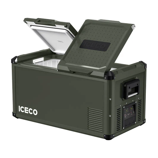 VL75ProD Olive 12V Heavy Duty Fridge Freezer | ICECO | 75 LT - Image 4