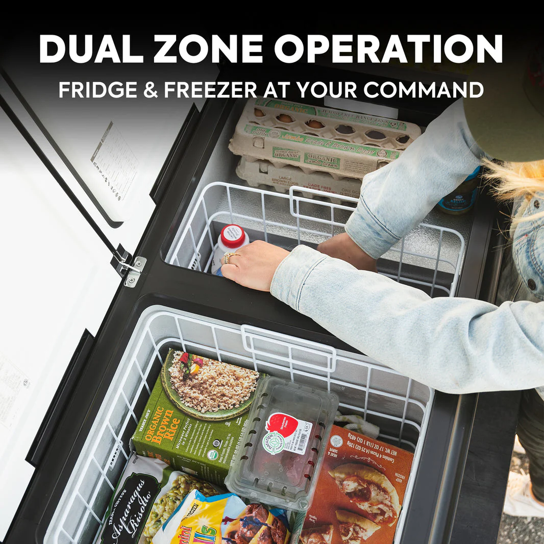 VL90ProD Dual Zone RV 12 volt Fridge Plug in Cooler | ICECO | 90 LT - Image 7