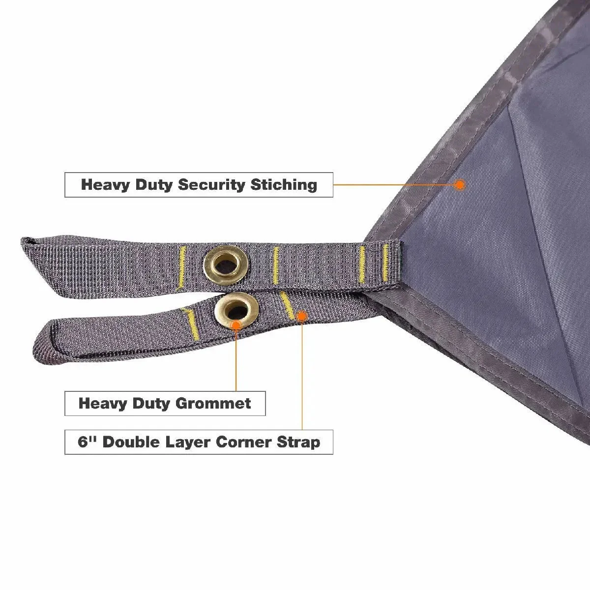 Waterproof Camping Tent Tarp, Multifunctional Tent Footprint - Image 5
