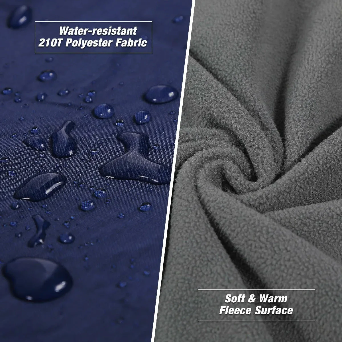 Waterproof Warm Stadium Blanket 79"x79" for Camping & Events - Image 3