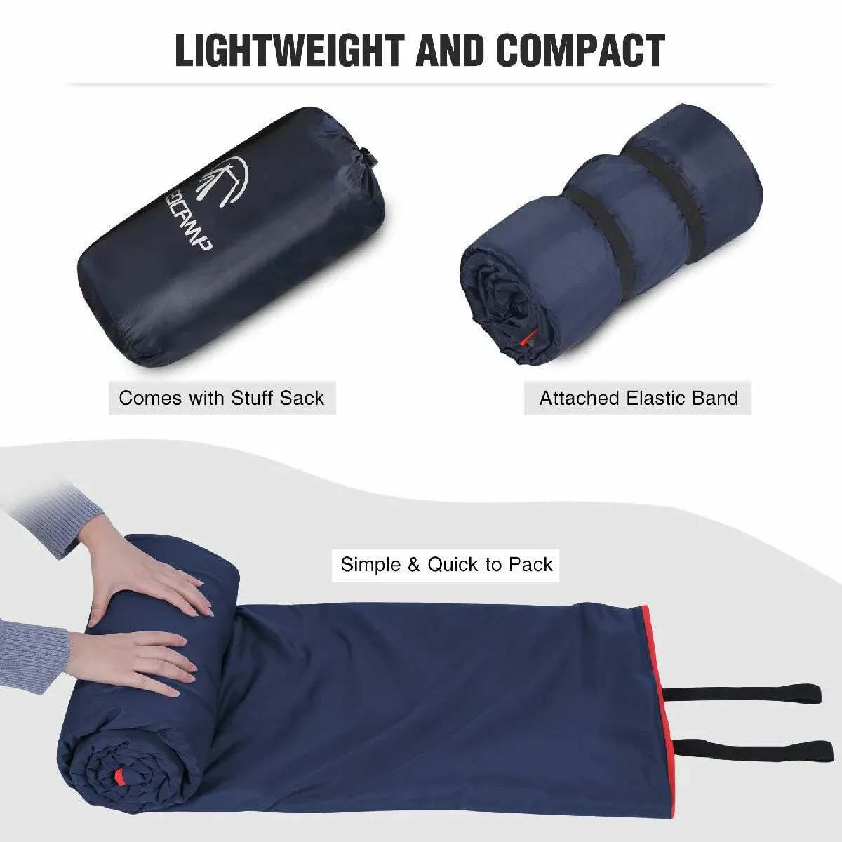 Waterproof Warm Stadium Blanket 79"x79" for Camping & Events - Image 4