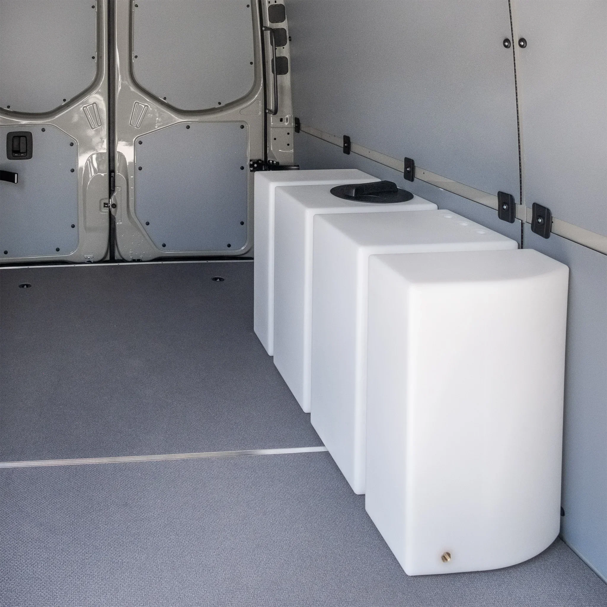 Wheel Well Fresh Water Tank – 59.4 Gal – Sprinter 144" WB & 170" WB – Custom Van Schmiede - Image 5
