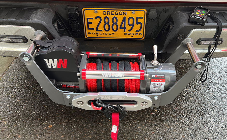 Winch Cradle Universal Mount Plate - up to 12,000lbs Winch - Image 4