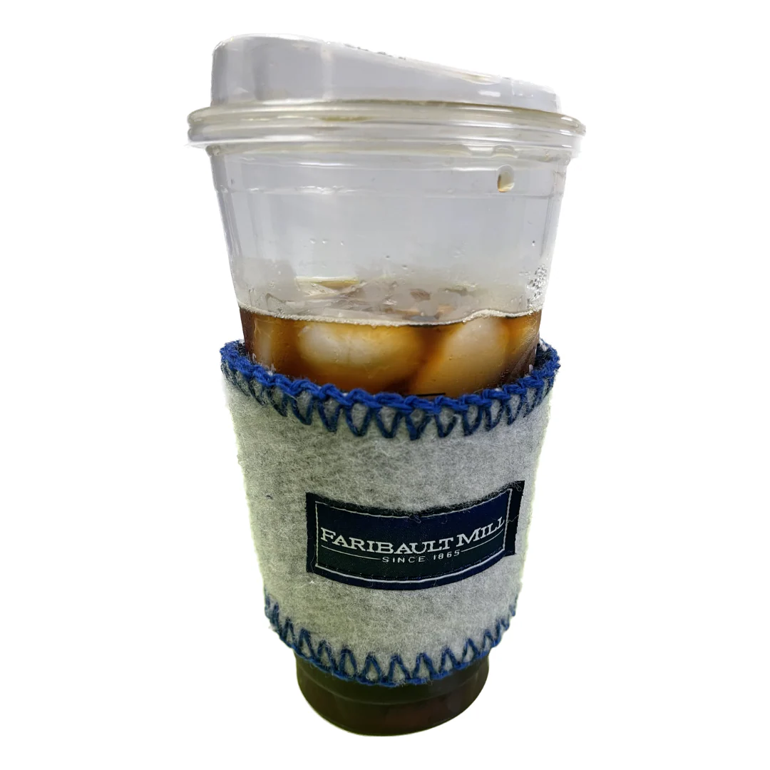 Faribault Mill Wool Coffee/ Pint Sleeve - Image 4