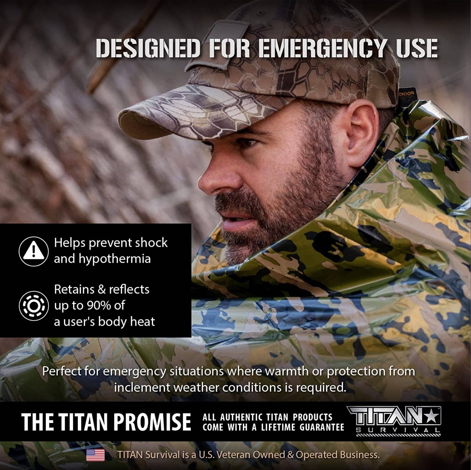 XL Emergency Survival Blankets, 5-Pack - Image 8