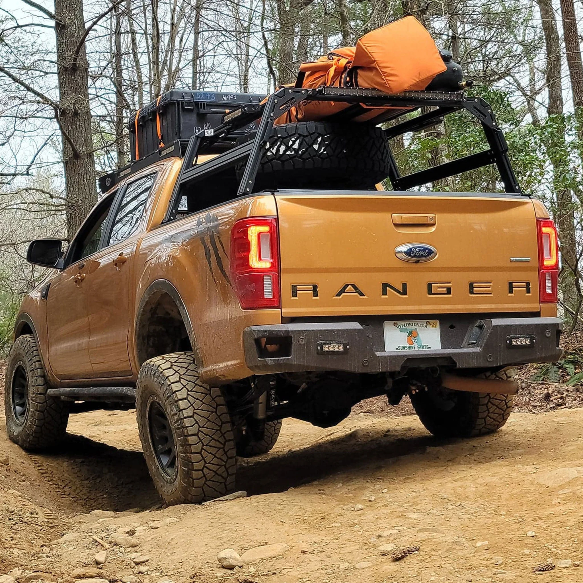 XTR1 Bed Rack for Retrax XR Cover - 2019+ Ford Ranger - Image 4