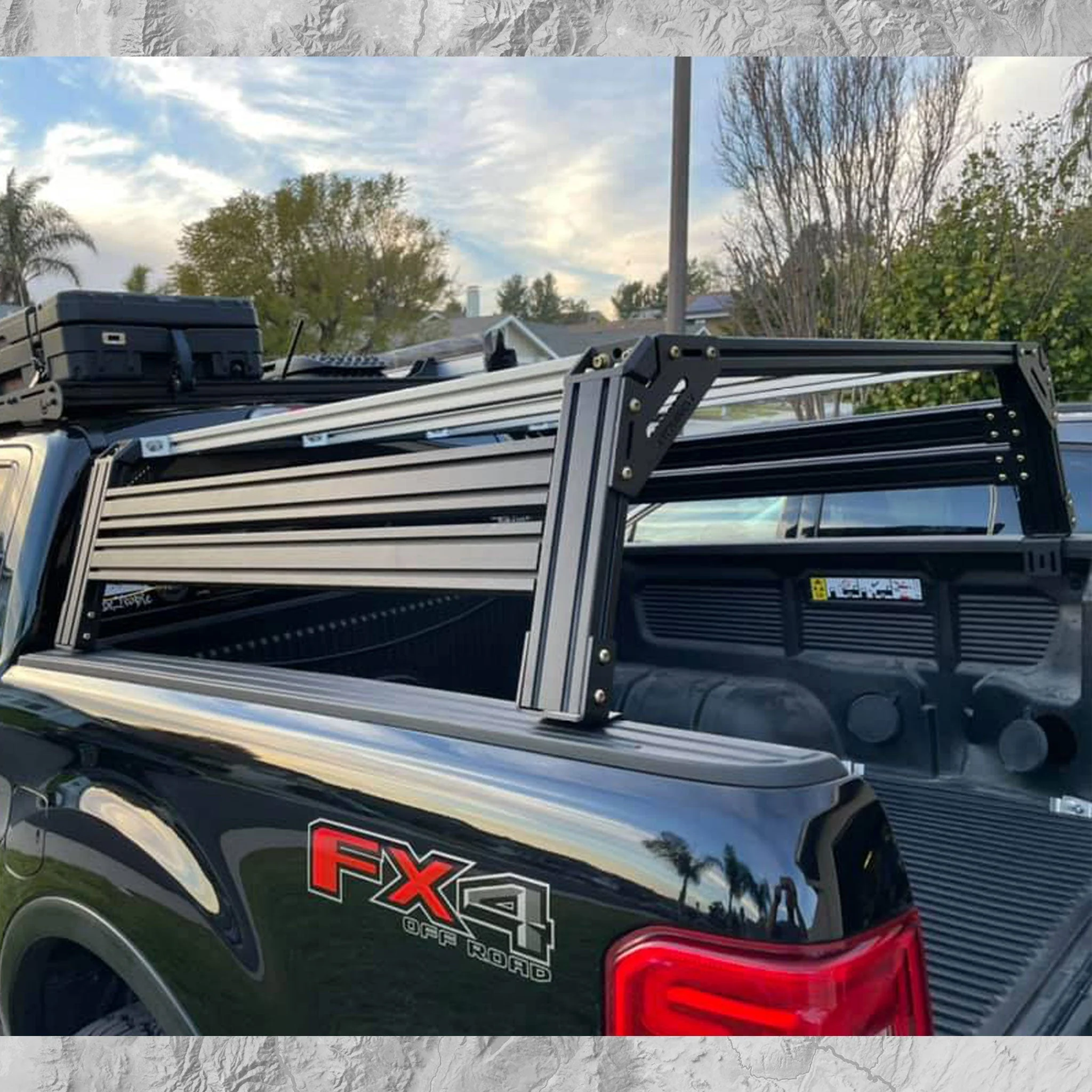 XTR1 Bed Rack for Retrax XR Cover - 2019+ Ford Ranger - Image 6