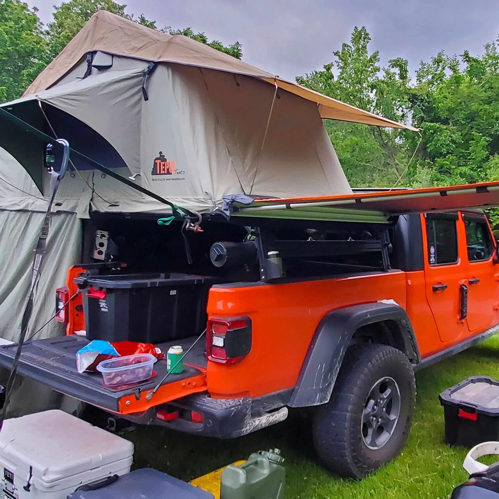 XTR3 Bed Rack for Jeep Gladiator - Image 13