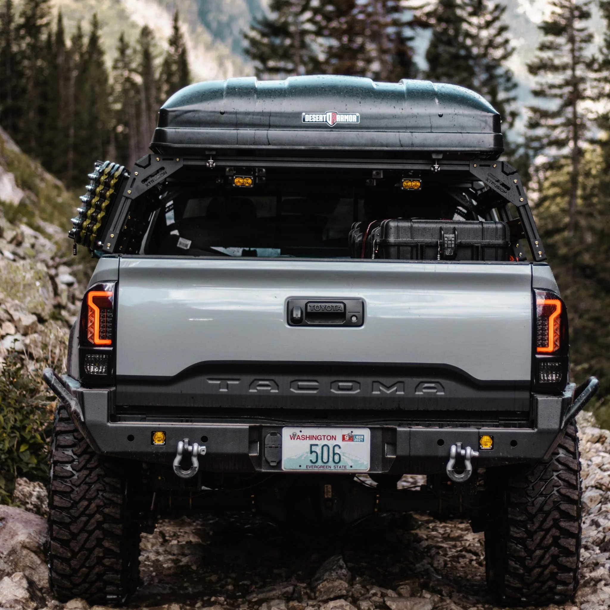 XTR3 Bed Rack for Toyota Tacoma - Image 3